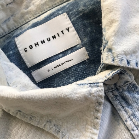 ARITZIA | COMMUNITY DENIM SHIRT - Picture 4 of 4